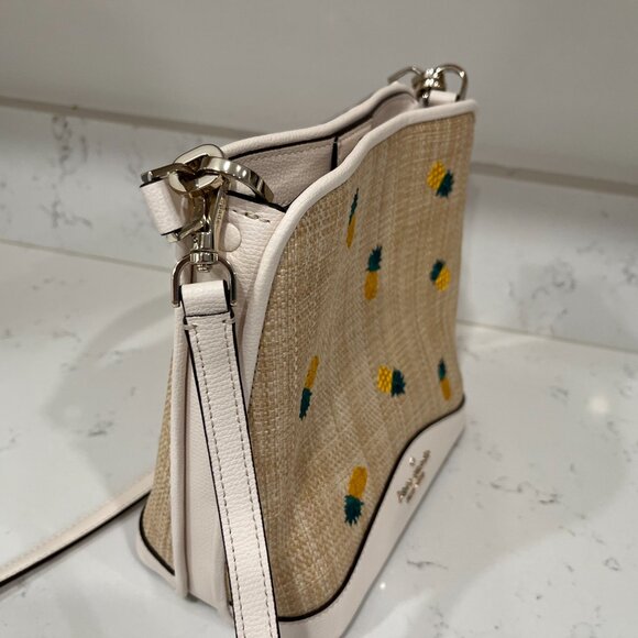 Kate Spade Darcy pineapple small bucket bag - Picture 3 of 4